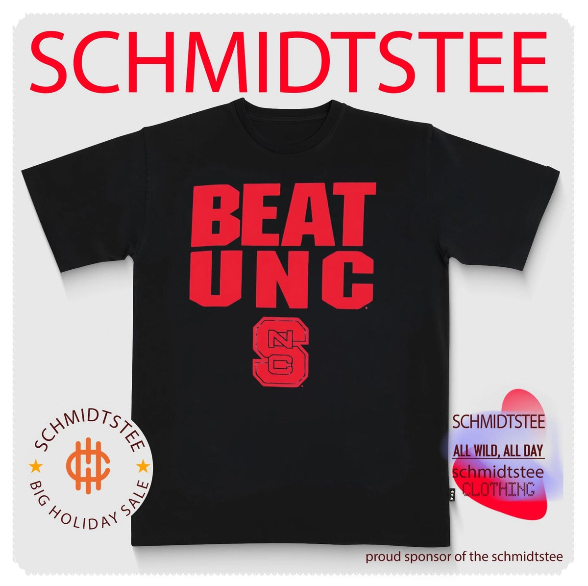 NC State Wolfpack Beat UNC NCAA 2026 shirt