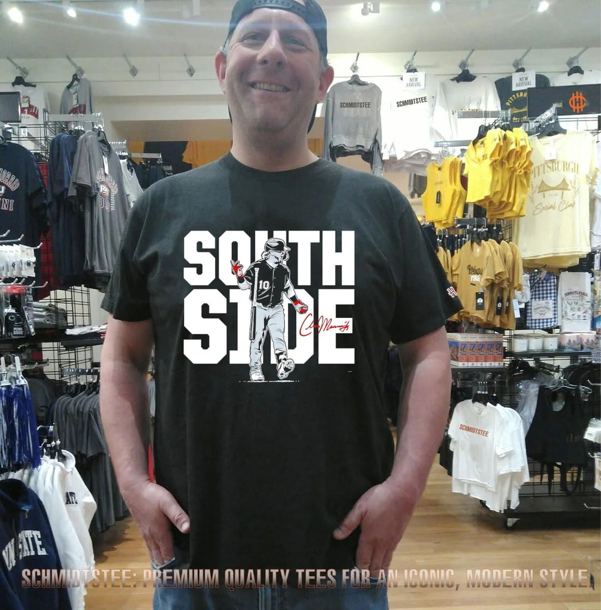 Chase Meidroth Chicago White Sox South Side Stack signature shirt