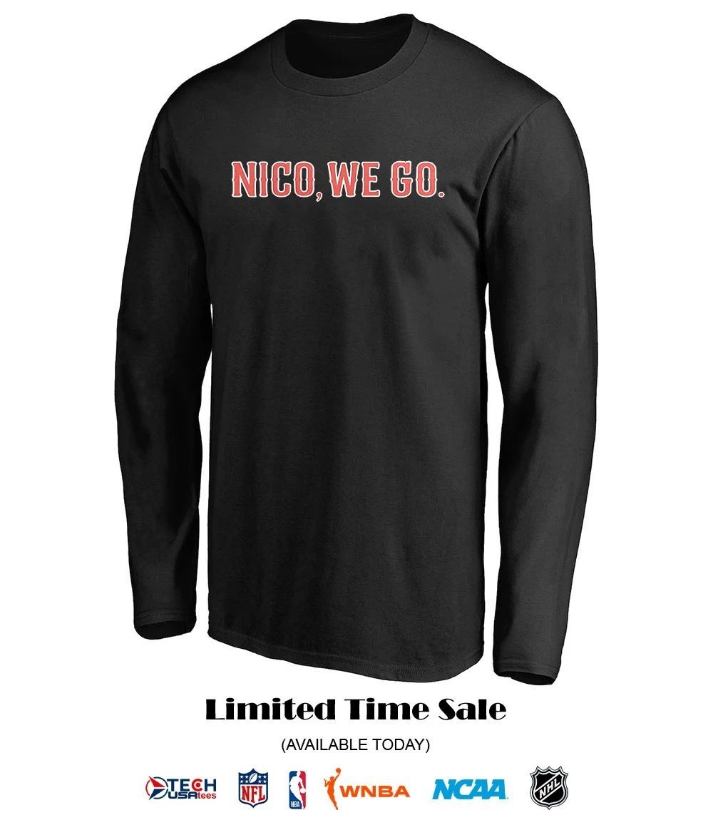 Nico we go Chicago Cubs shirt