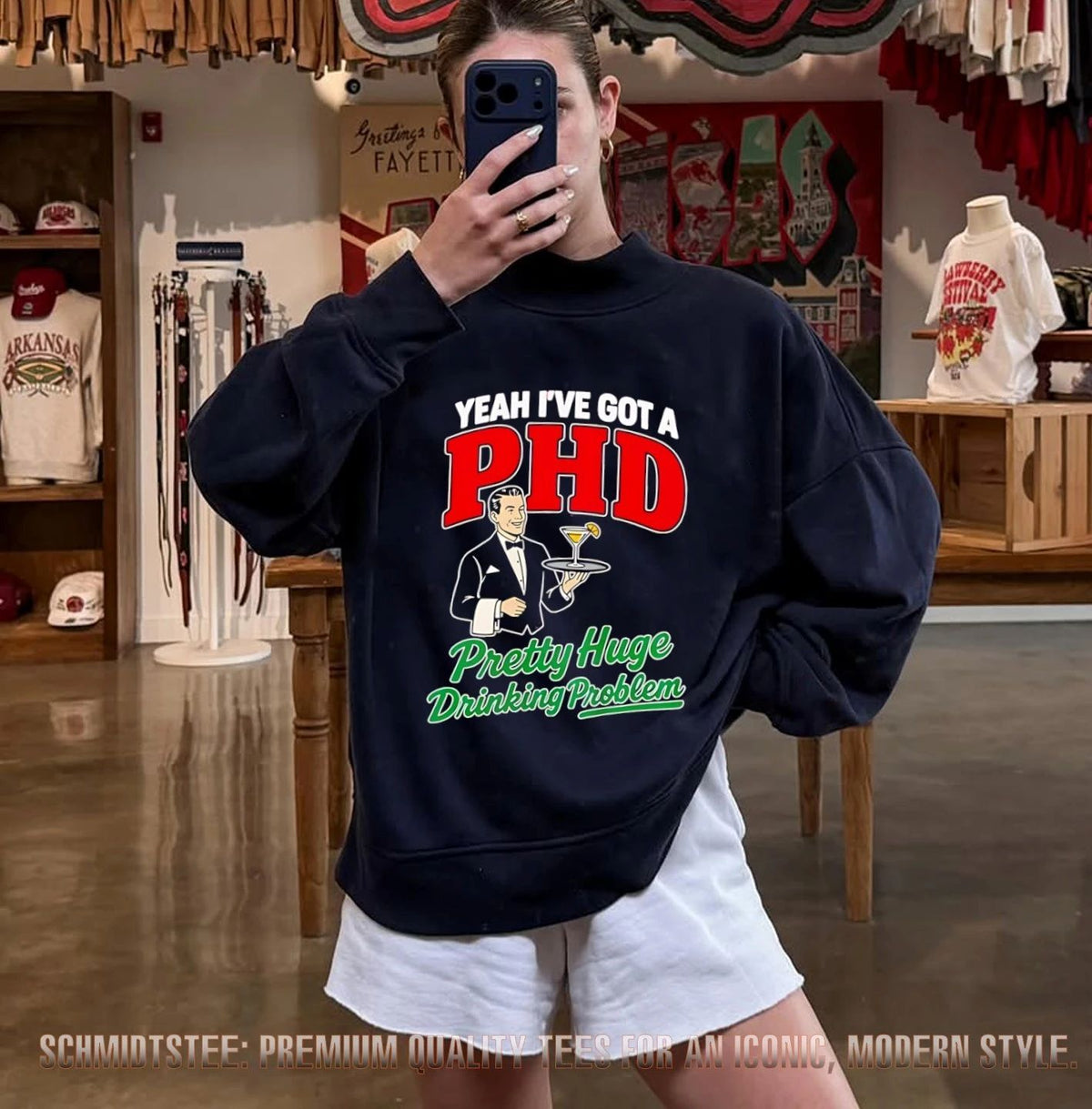 Yeah I’ve Got A PHD Pretty Huge Drinking Problem shirt