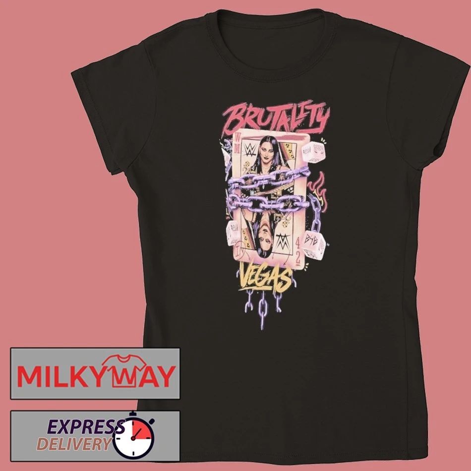 Rhea Ripley WrestleMania 42 Vegas Playing Card shirt