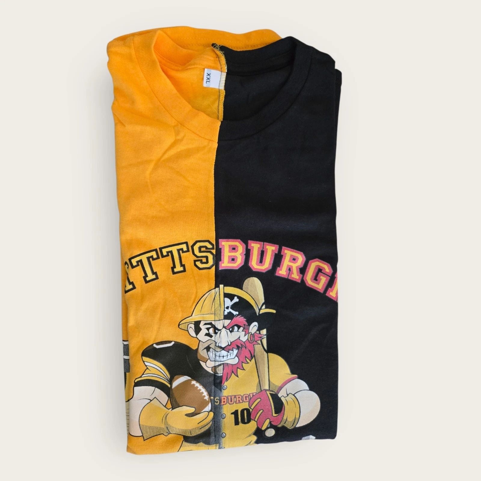 Pittsburgh Custom T-shirt No.10 XXL
