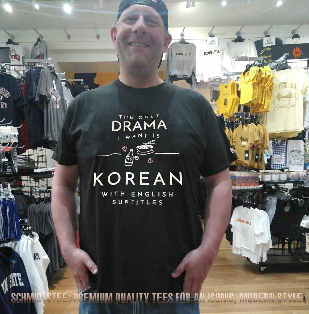 The only drama I want is Korean with English subtitles shirt