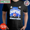 Oklahoma City Thunder Basketball Northwest Division Champions 2025 2026 shirt