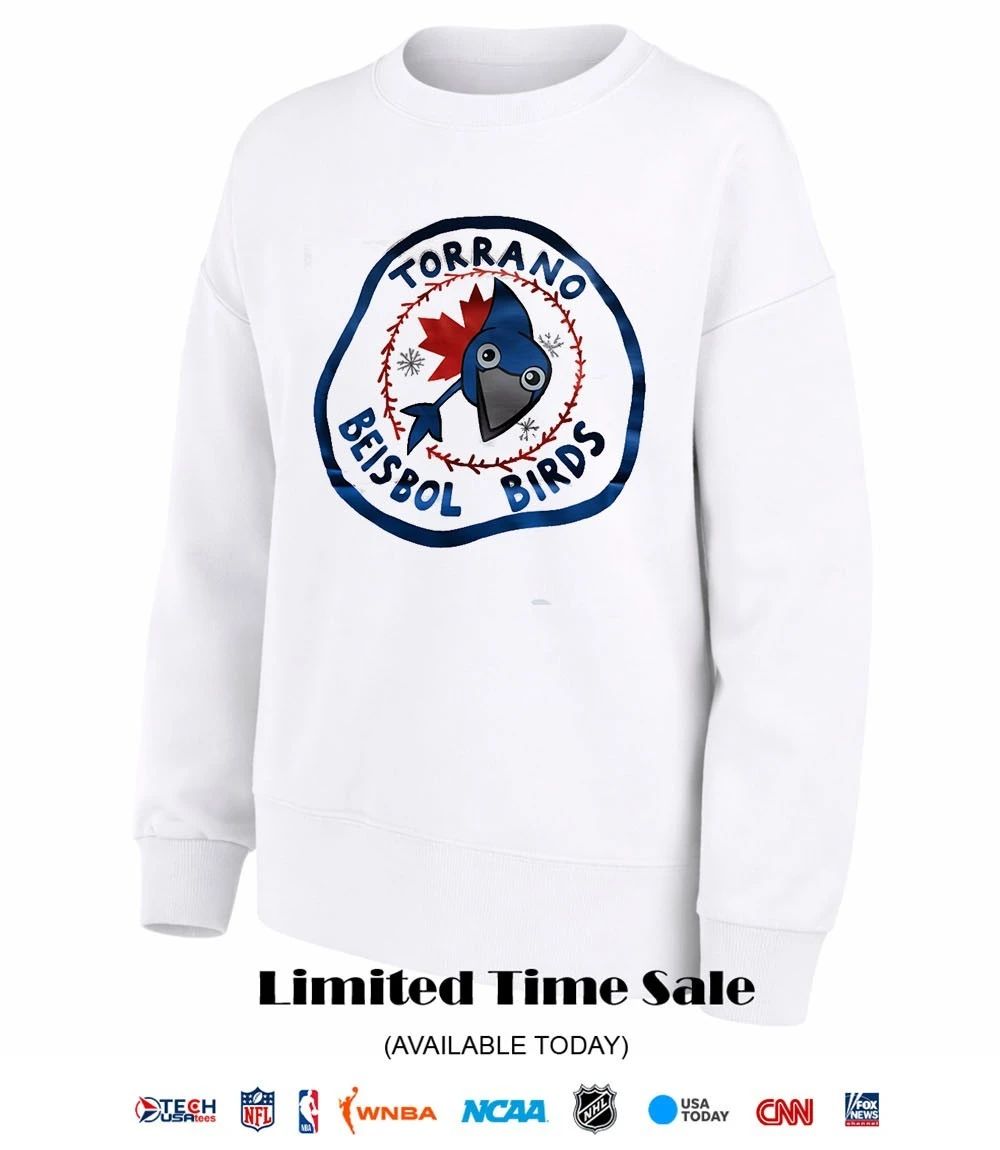 Torrano Beisbol Birds Toronto Blue Jays ogo shirt