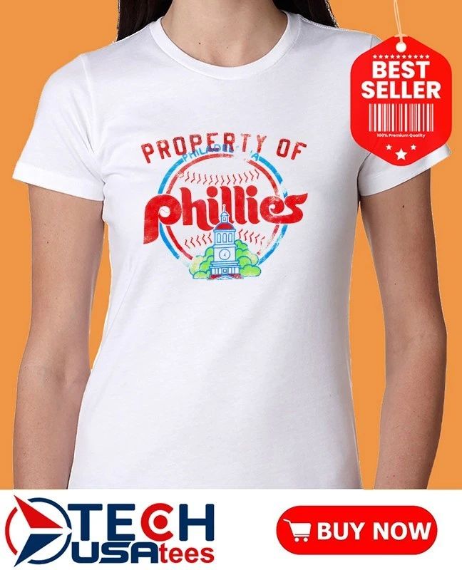Property of Philadelphia Phillies Cooperstown shirt