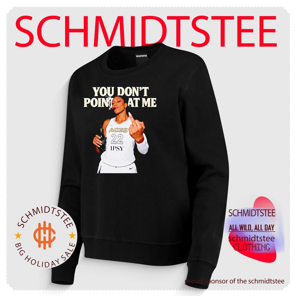 A’ja Wilson Las Vegas Aces You Don’t Point At Me middle finger shirt