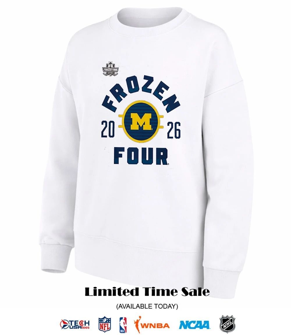 Michigan Wolverines 2026 NCAA Men’s Frozen Four shirt
