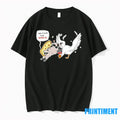 Raccoon And Goose No Pizza For Nazis Funny Tshirts Sweater