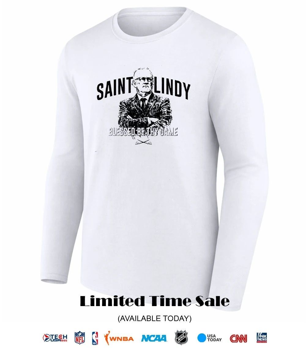 Saint Lindy blessed be Thy Game Buffalo Sabres coach Lindy Ruff shirt