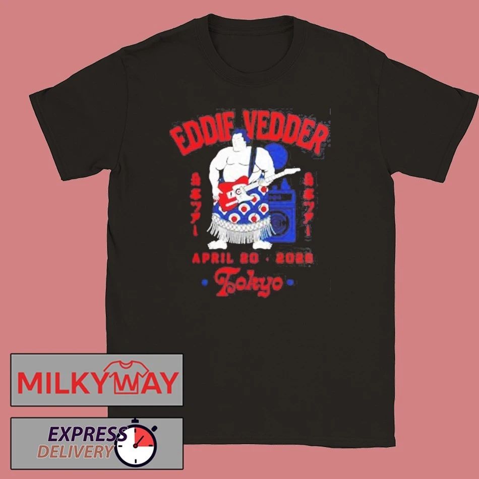 Eddie Vedder Tokyo Japan 2026 Sumo Event Tee At Tokyo Garden Theater On April 20 2026 shirt