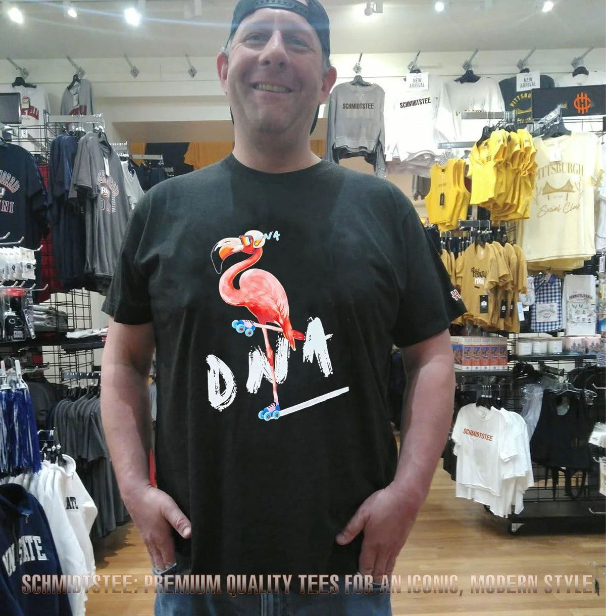 David Pastrnak Flamingo DNA Shirt