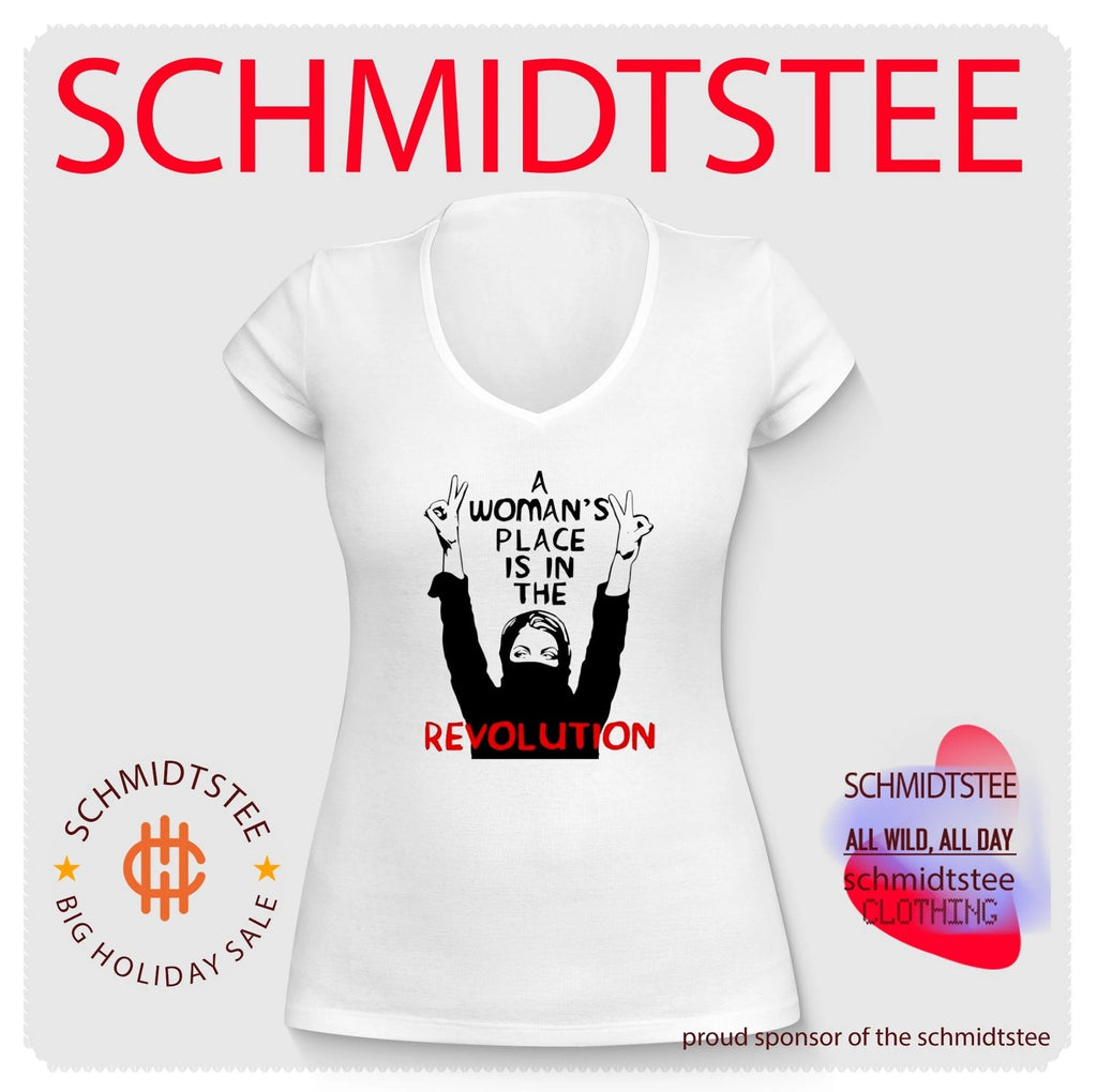 A woman’s place is in the Revolution shirt