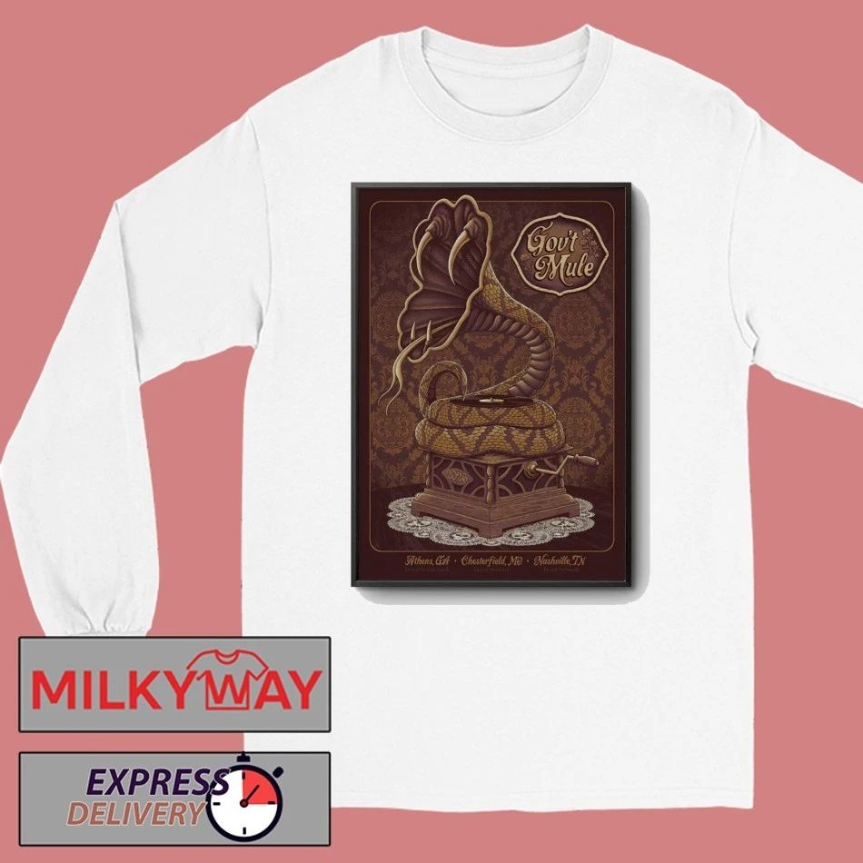 Gov’t Mule The Factory Chesterfield, MO Apr 20, 2026 Poster shirt
