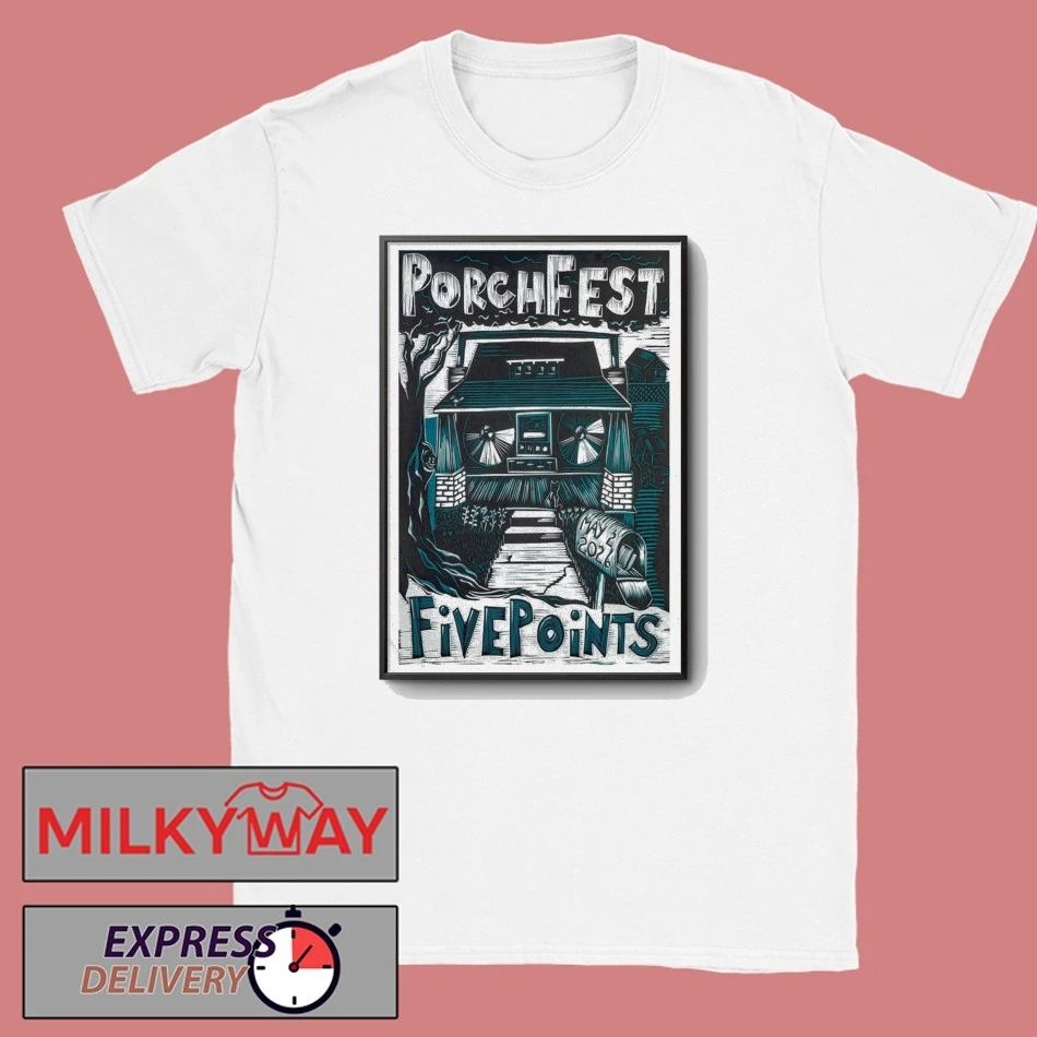 Tour May 02 2026 PorchFest Huntsville, AL Poster shirt
