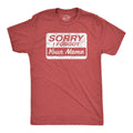 Mens Funny T Shirts Sorry I Forgot Your Name Sarcastic Graphic Novelty Tee for