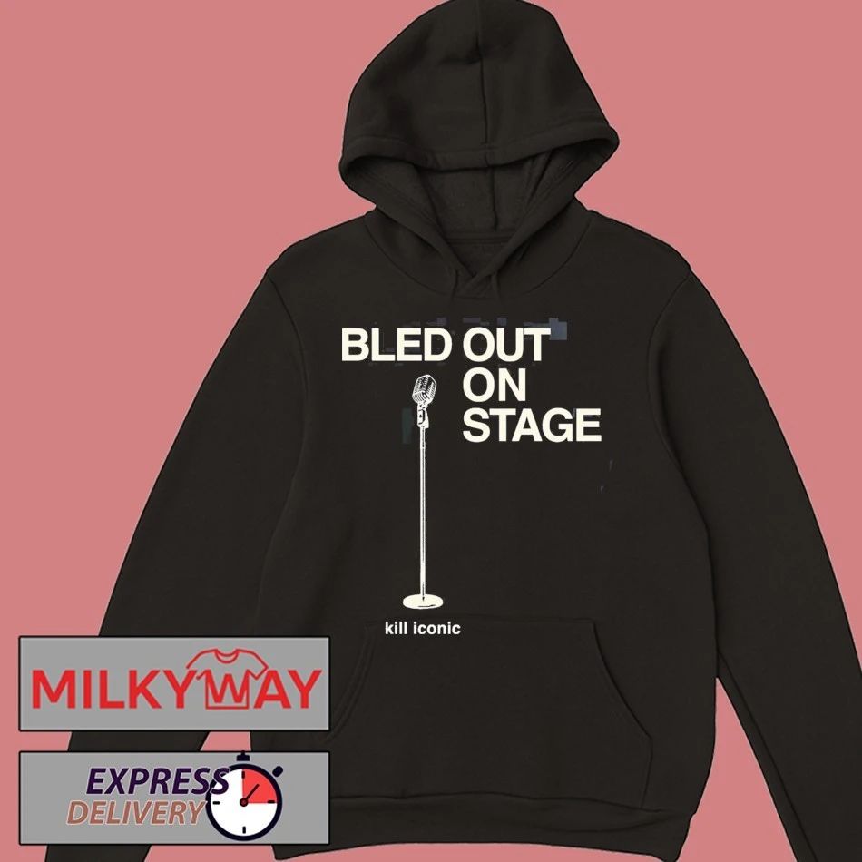 Hail The Sun 2026 Cut Tour Fade Back Merch Bled Out On Stage Kill Iconic T-Shirt