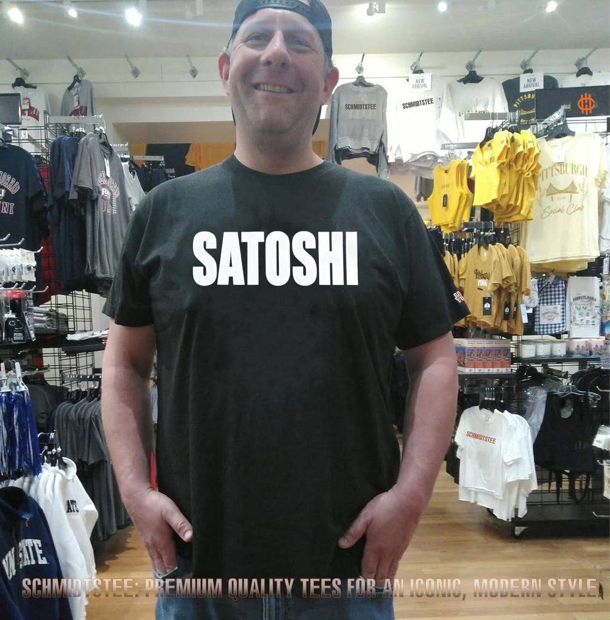 BTS Jungkook Wearing Satoshi shirt
