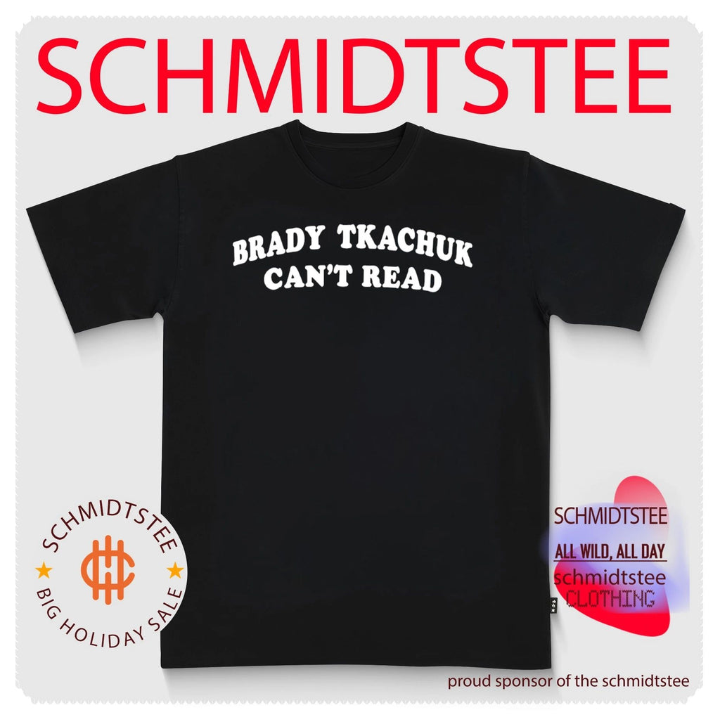 Brady Tkachuk Can’t Read Florida Panthers shirt