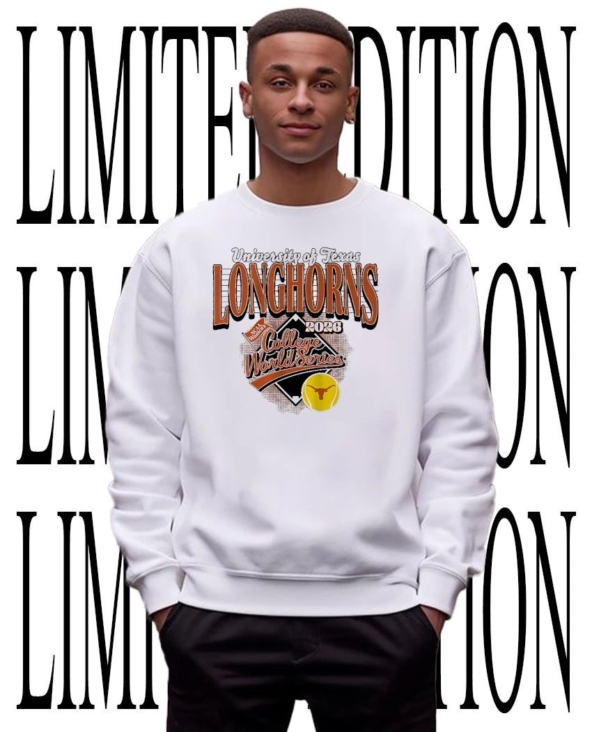 NCAA University of Texas Longhorns Softball Women’s College World Series 2026 hoodie