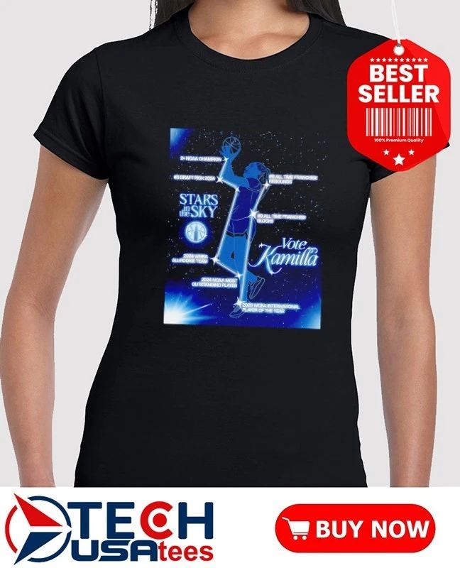 Chicago Sky vote Kamilla Cardoso Stars in the Sky shirt