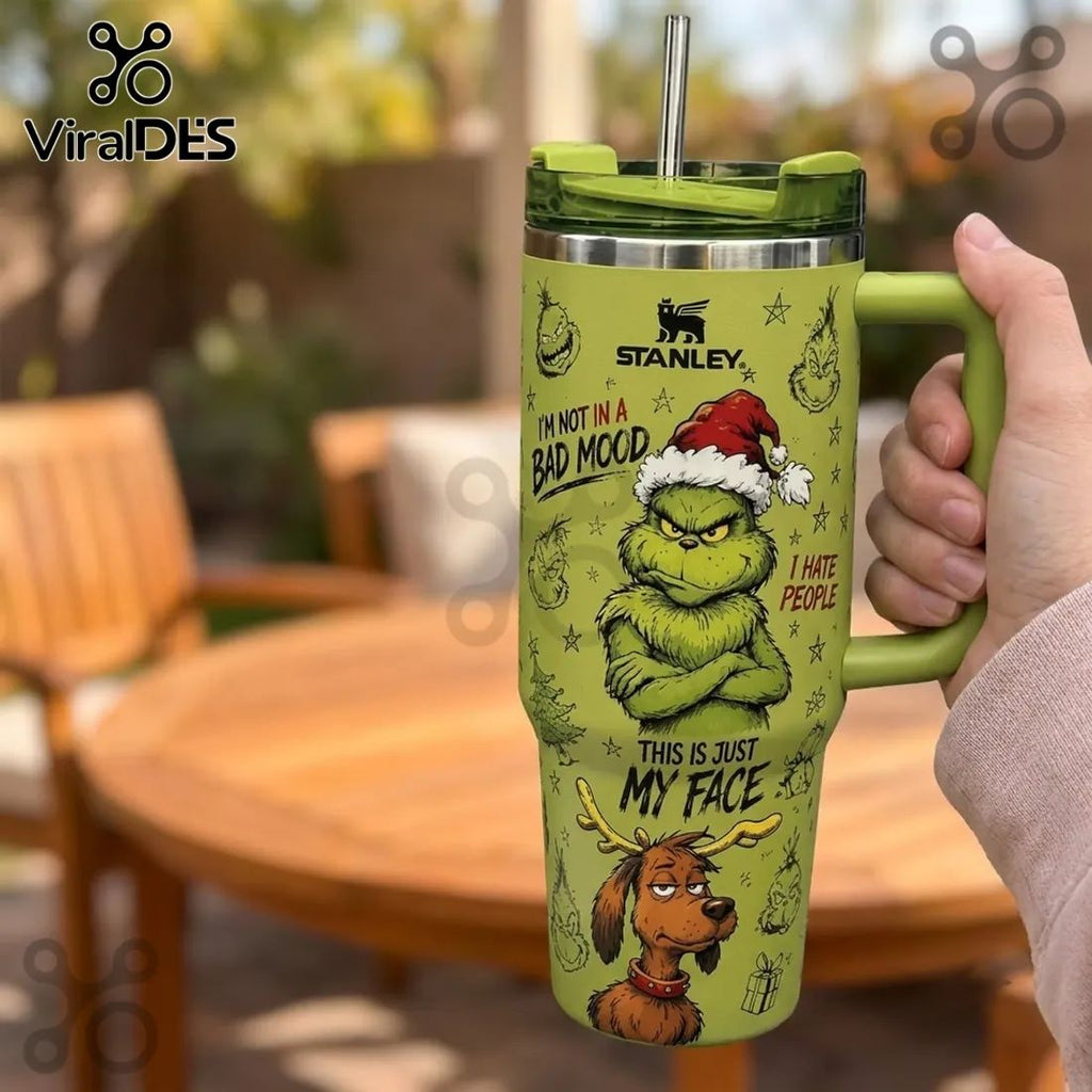 Stanley The Grinch Green 40oz Flowstate Tumbler