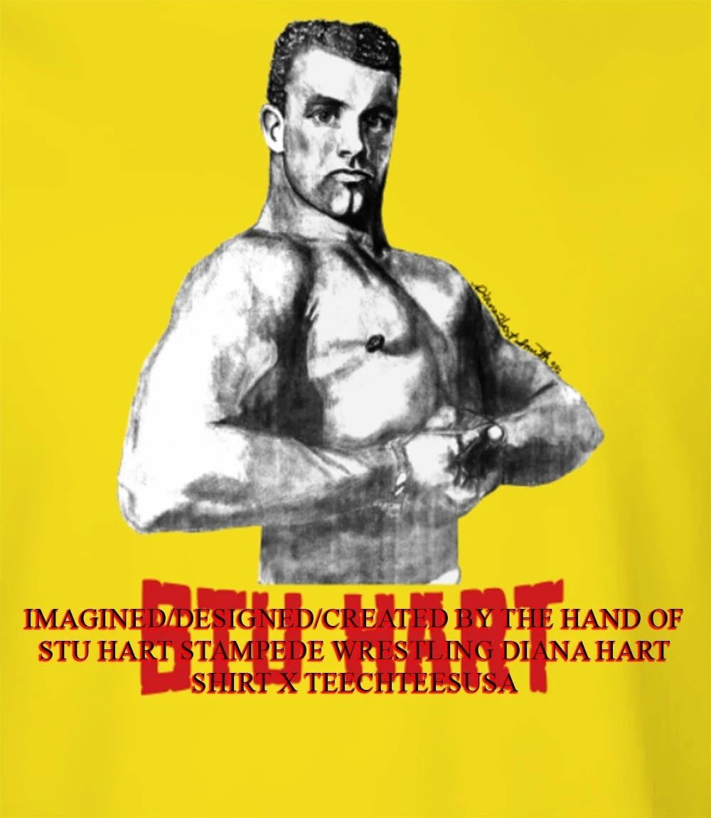 Stu Hart Stampede Wrestling Diana Hart shirt
