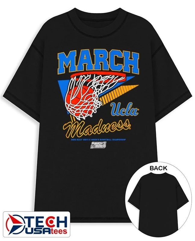 March Madness UCLA Bruins 2026 NCAA Men’s Basketball Championship swish shirt
