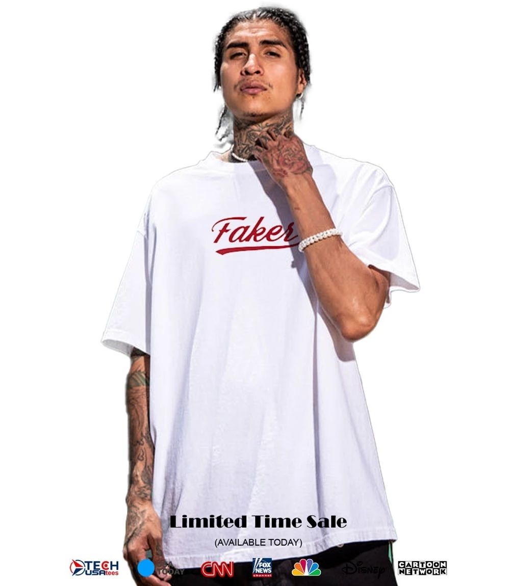 Faker logo shirt