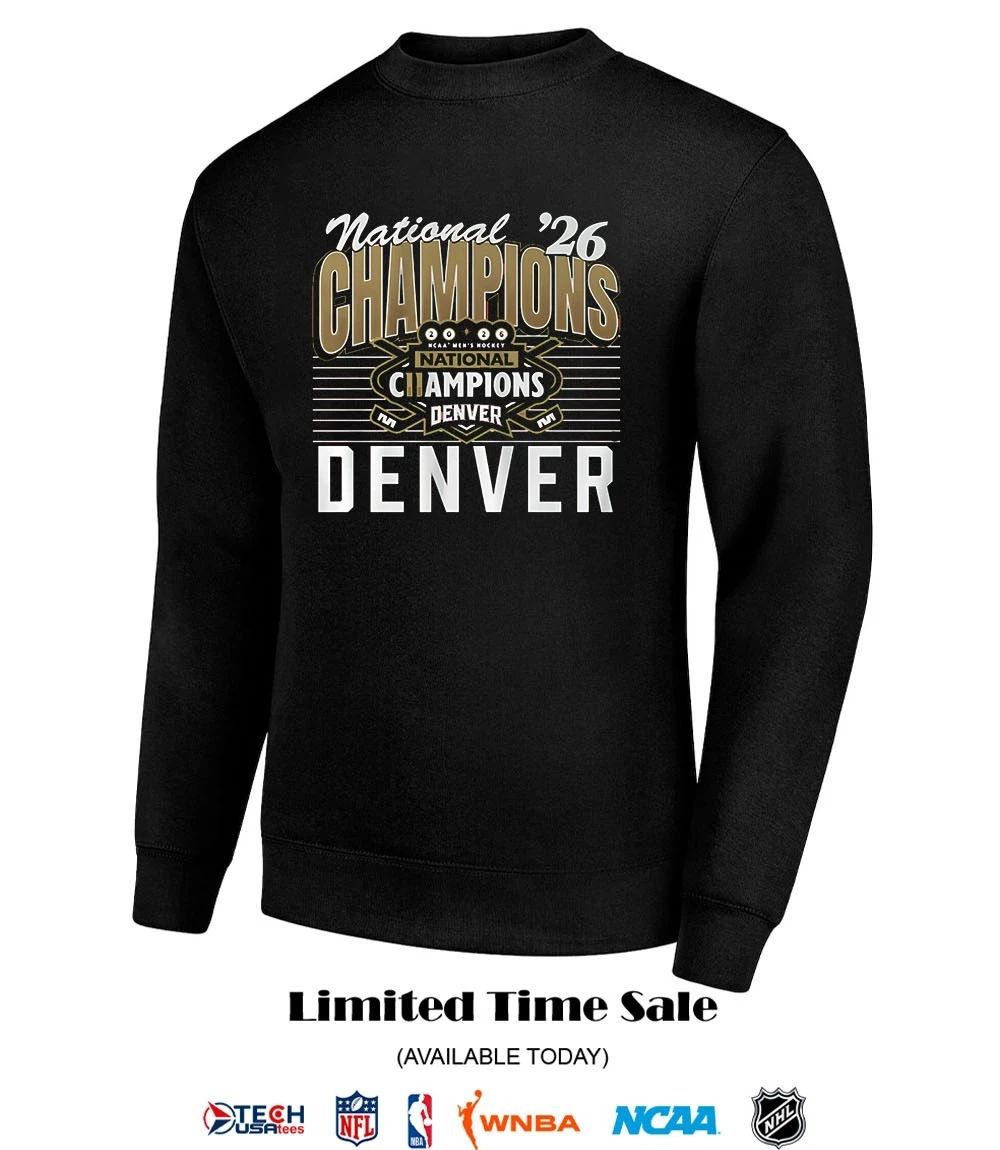 Denver Pioneers Men’s Hockey 2026 National Champions shirt