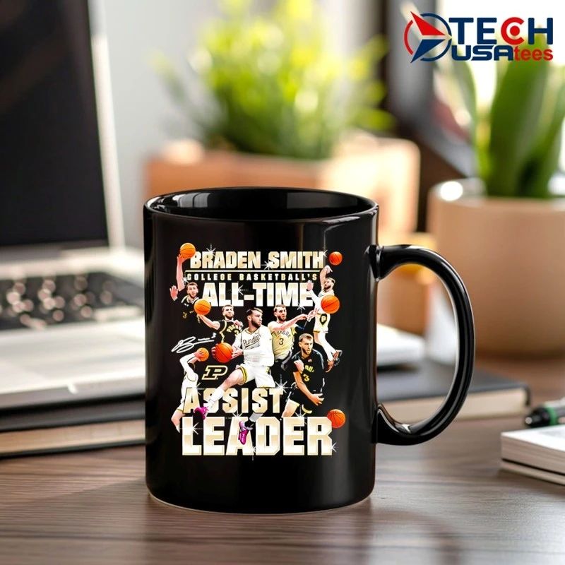 Braden Smith Purdue Boilermakers NCAA All-Time Assists Leader shirt