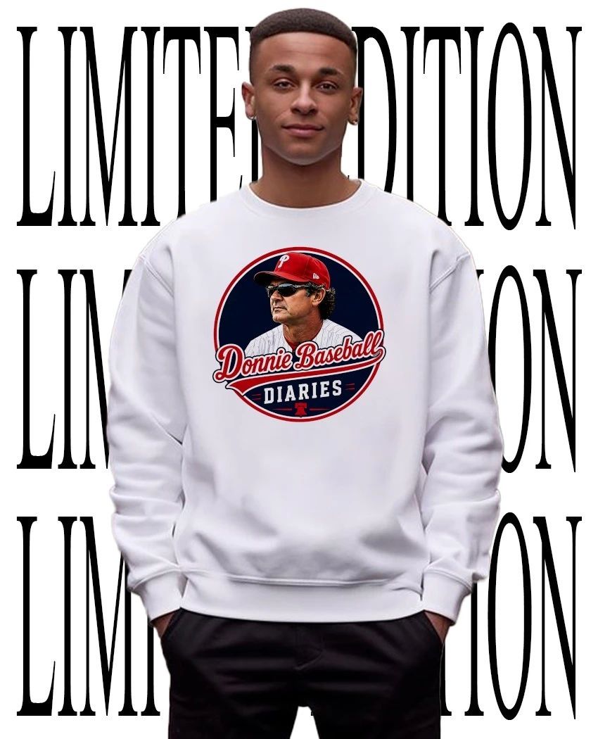 Philadelphia Phillies Donnie Baseball Diaries graphic sweatshirt
