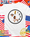 Knicks in 5 Jalen Brunson clock shirt