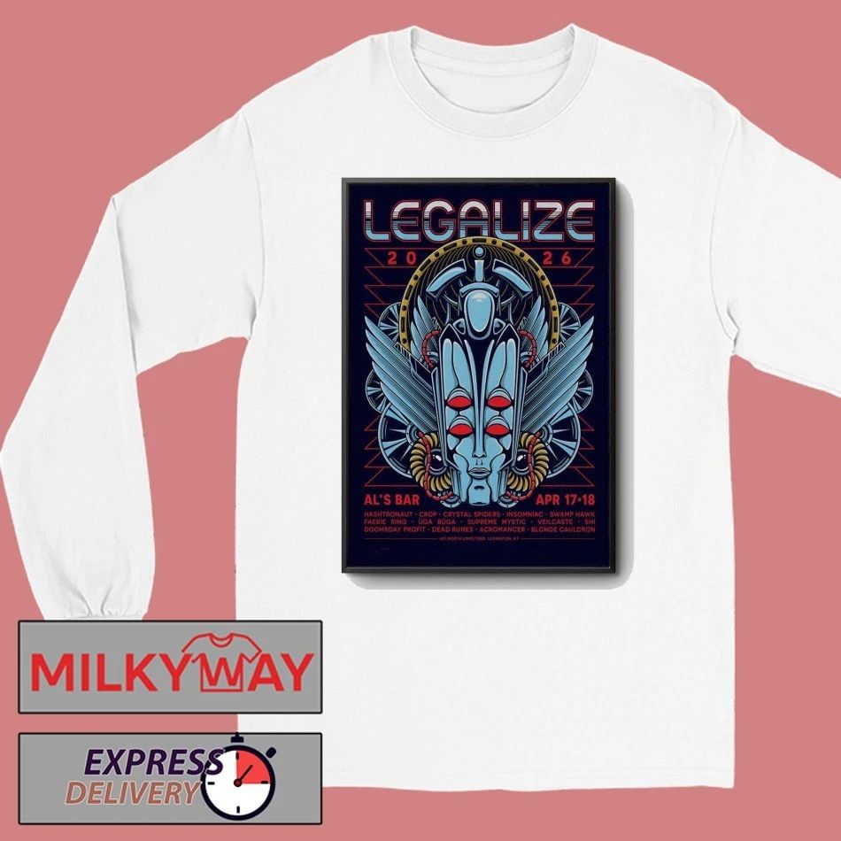 Legalize In Lexington KY On Apr 17-18 2026 Poster shirt
