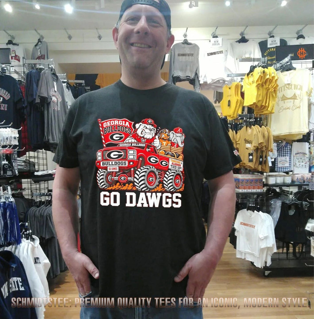 Georgia Bulldogs Monster Truck Tied Up Rivals NCAA Football shirt