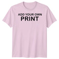 Personalised T-Shirt Custom Logo Birthday Sports Workout Gym Tee For Men & Women