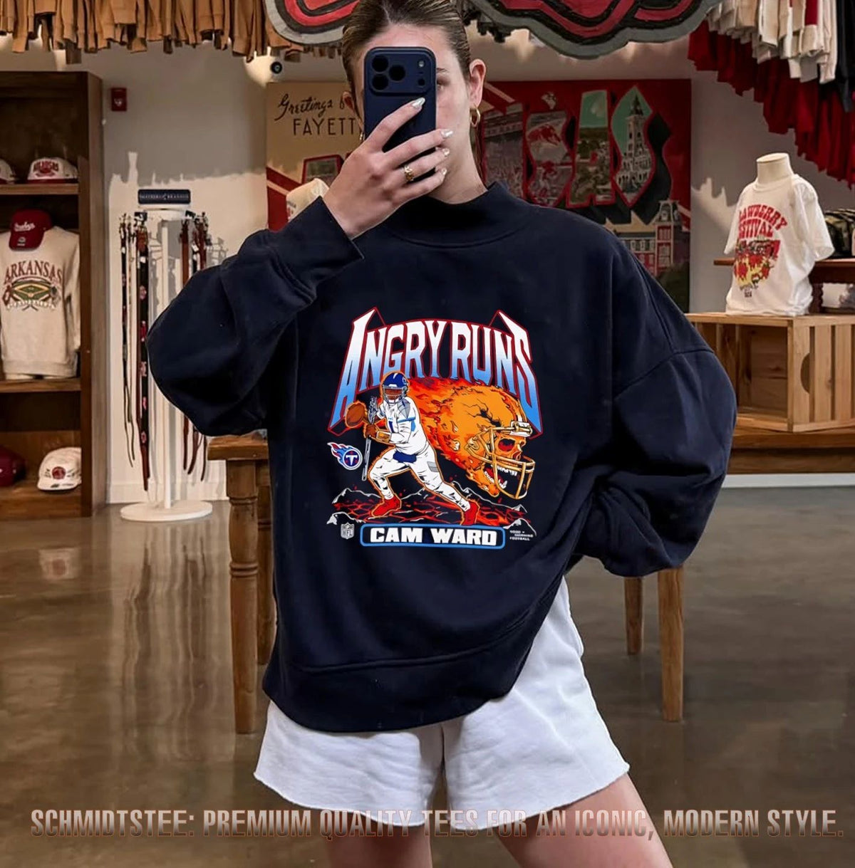Cam Ward Angry Runs GMFB Morning Football shirt