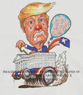 Trump Clown Car cartoon shirt