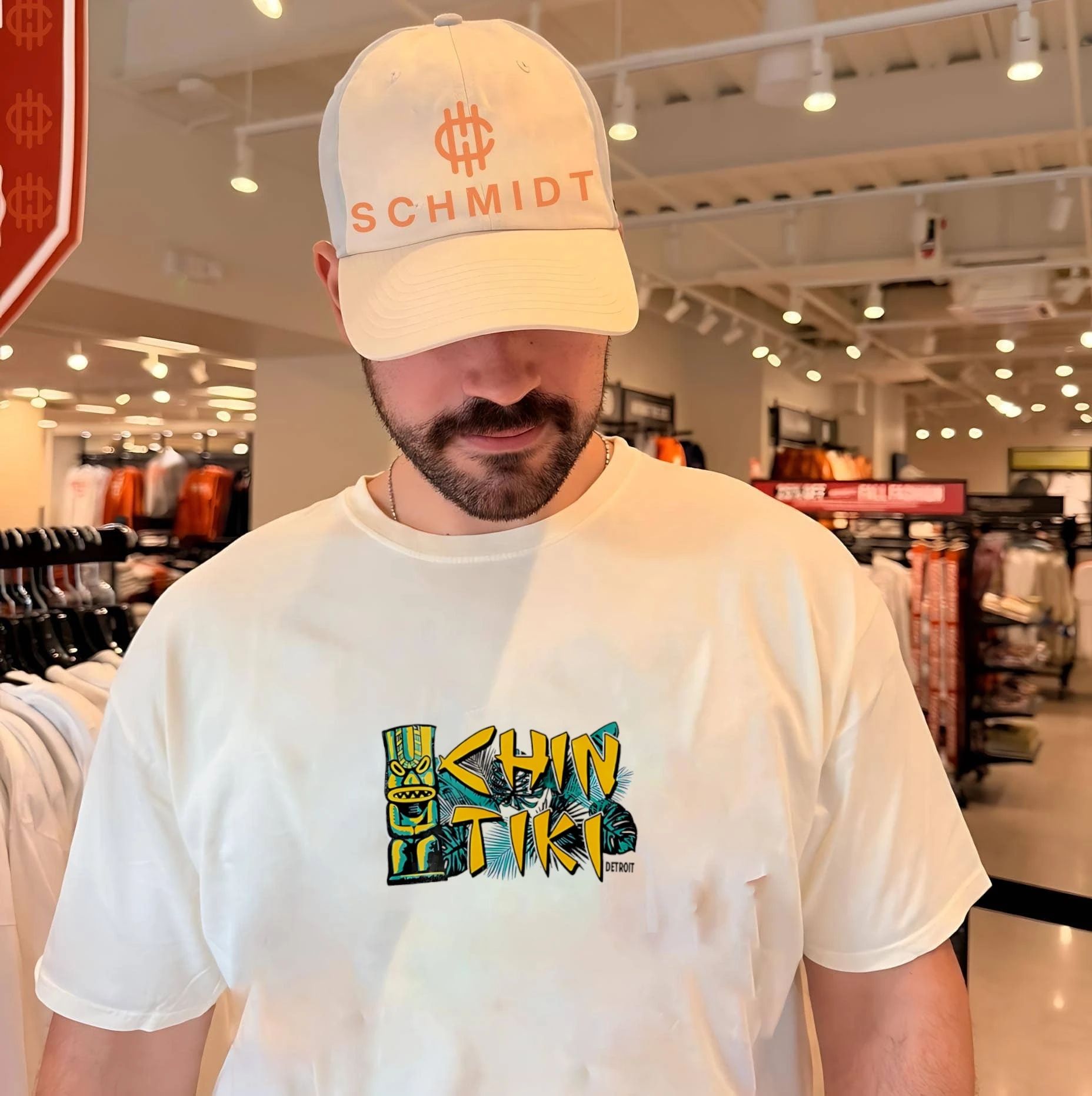 Chin Tiki Detroit retro shirt