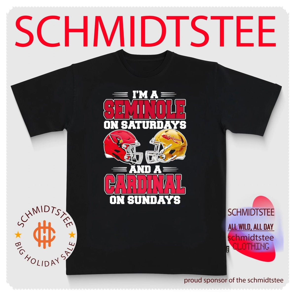 I’m a Seminole on Saturdays and a Cardinal on Sundays shirt