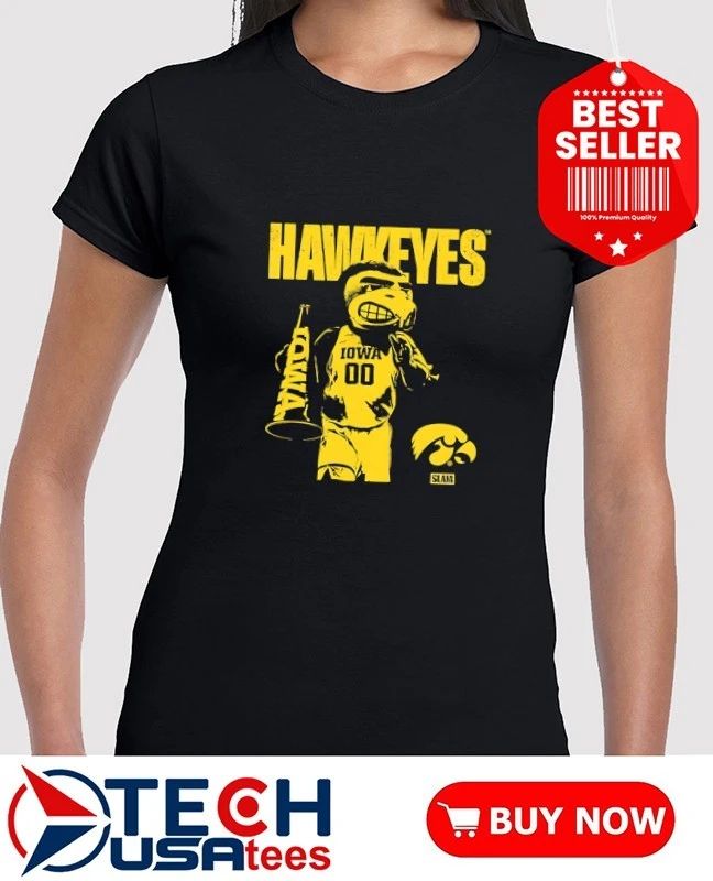 Iowa Hawkeyes mascot mode vintage shirt
