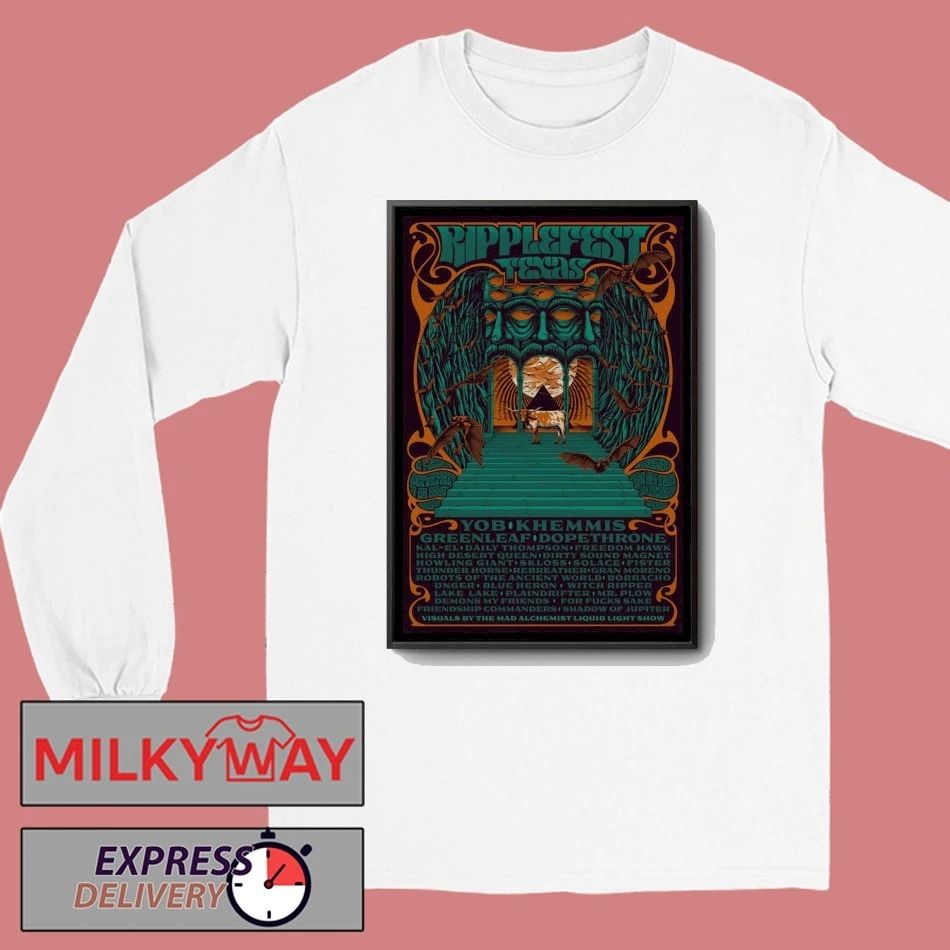 Ripple Fest Austin TX 9 17-9 20 2026 Poster shirt