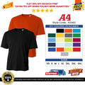 A4 N3402 Men's 100% Polyester Training T Shirt Sprint Performance T-Shirt