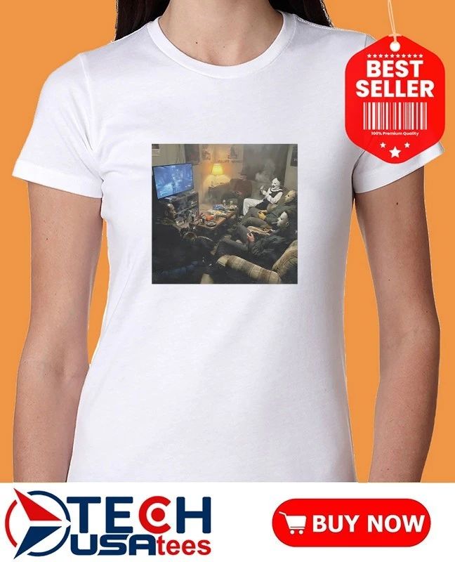 Friday Night Game Night graphic shirt