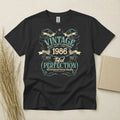 Vintage 1986 40th Birthday T Shirt Custom 40 Years Gift Gildan Heavy Cotton Top