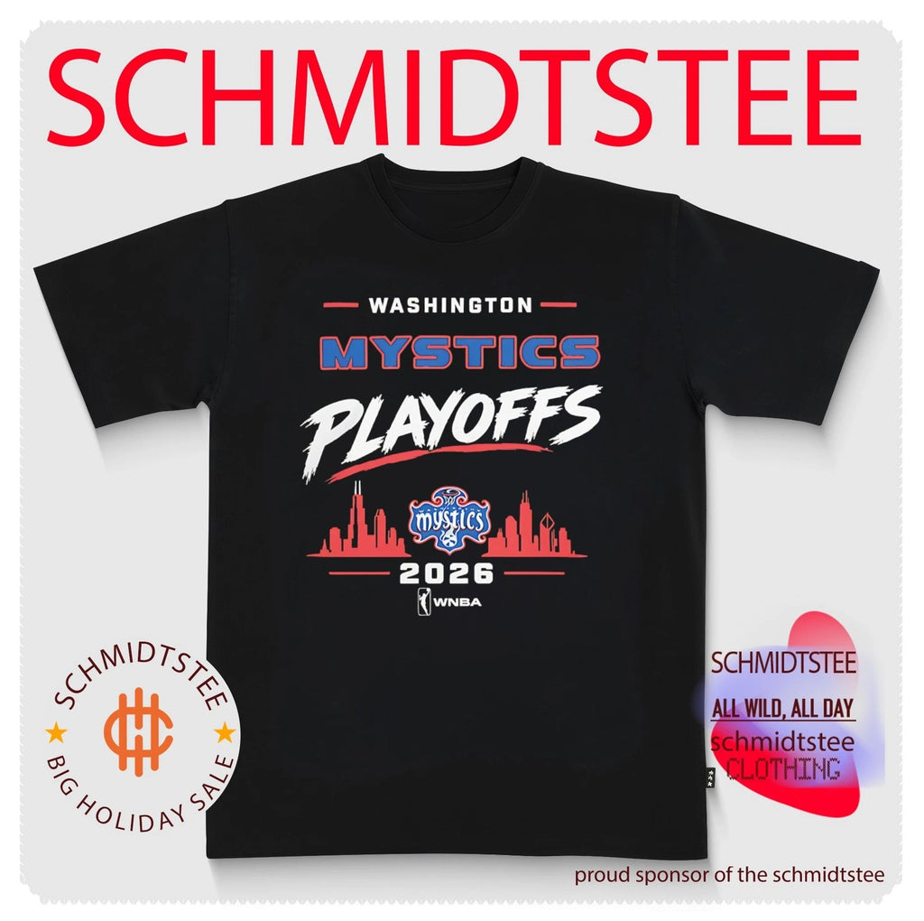 Washington Mystics 2026 WNBA Playoffs city skyline shirt