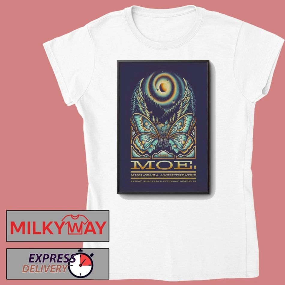 Moe. August 21-22 2026, Bellvue CO Poster shirt