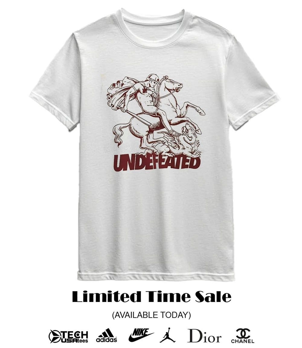 Undefeated riding horse shirt