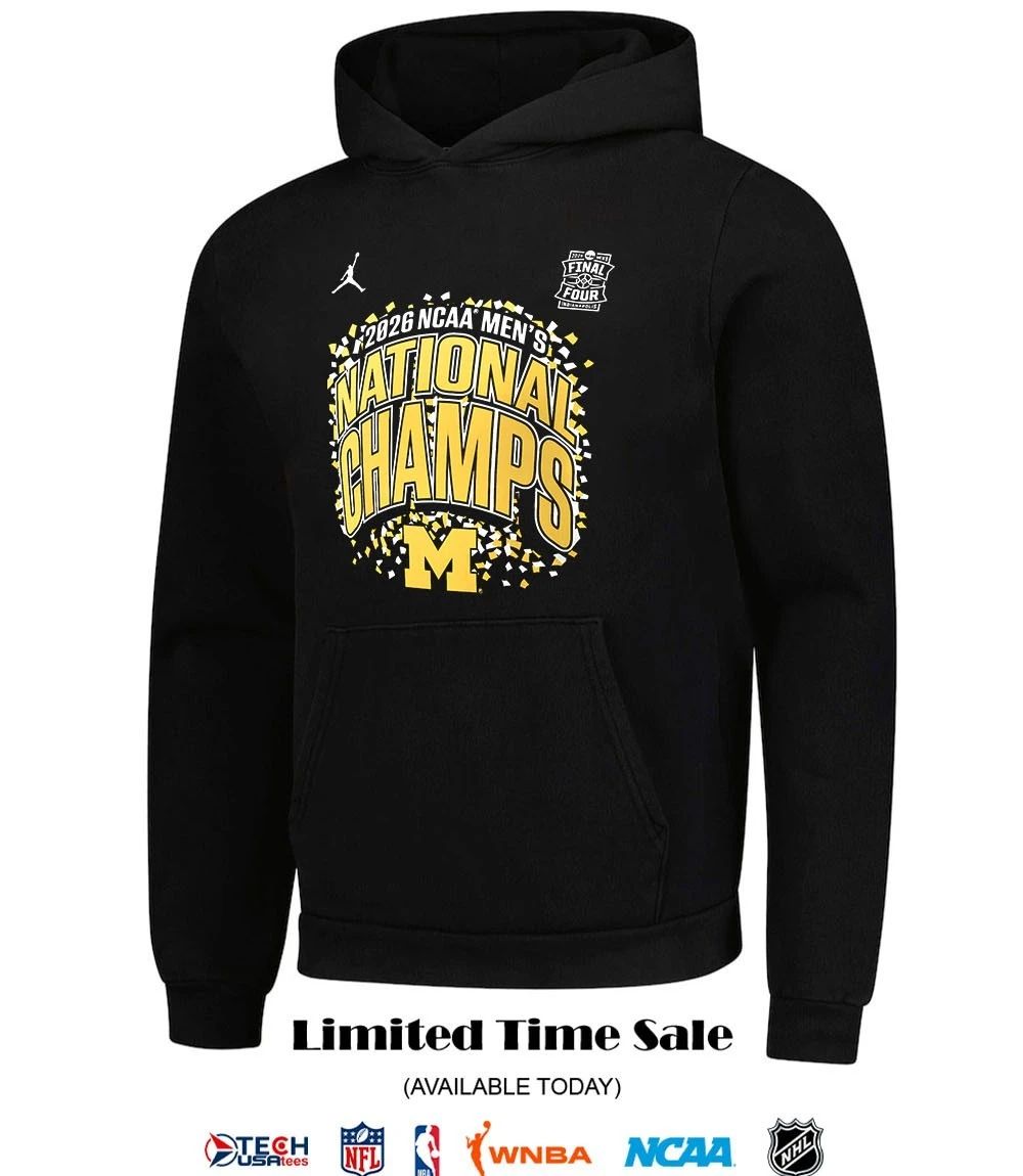 Michigan Wolverines 2026 NCAA Men’s Basketball National Champions Confetti shirt