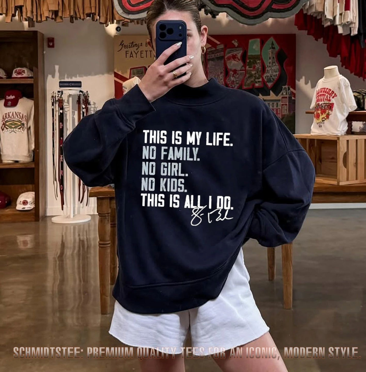 Sean Burke Chicago White Sox this is my life no family no girl no kids this is all I do signature shirt